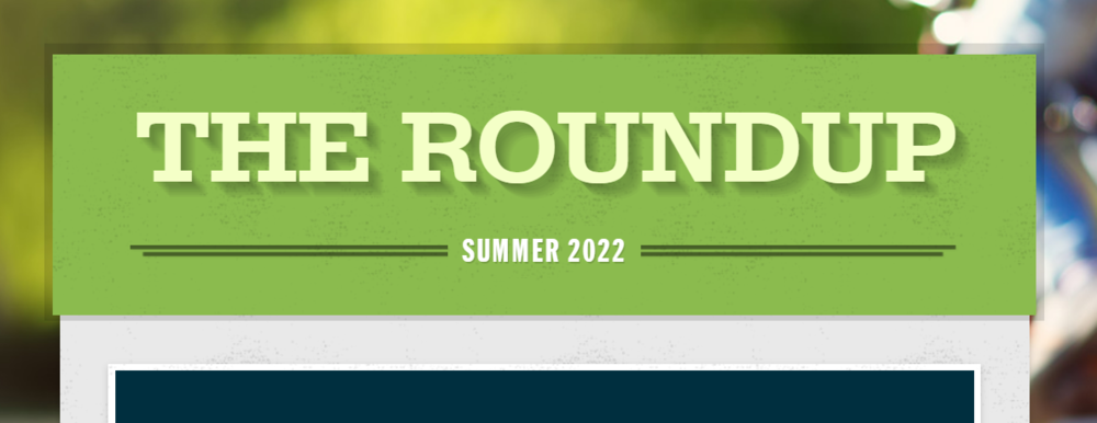 RoundUp Summer 2022 Cover Image